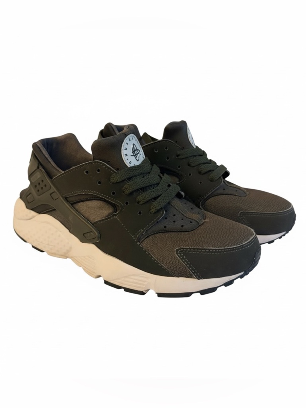Nike Air Run Huaraches “Cargo Khaki” 854275-301 Men’s size 5.5Y